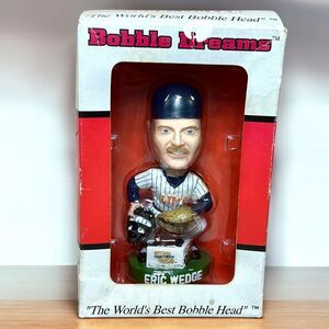ERIC WEDGE Bobblehead LIMA LOCOS Baseball Catcher RARE 2003 SGA -Indians Manager